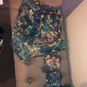 COLORFUL MONO B RUNNING LEGGINGS